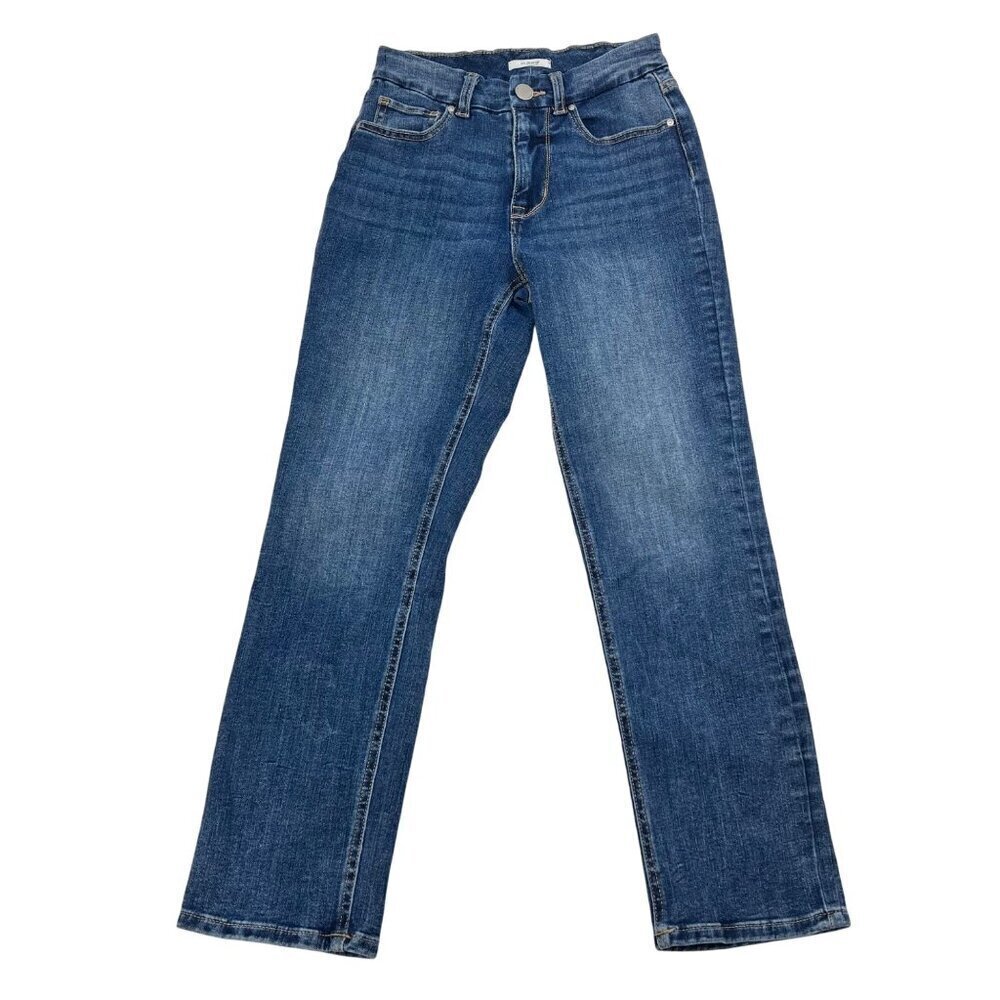 M Jeans by Maurices Womens Medium Wash Ankle Jeans Mid Rise Size Small